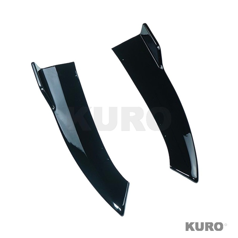 MERCEDES W206 2021+ C-CLASS gloss black zderzak tylny CORNER przedłużenie