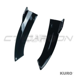 MERCEDES W206 2021+ C-CLASS gloss black zderzak tylny CORNER przedłużenie