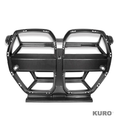 BMW M3/M4 G80/G81/G82/G83 carbon grill - bez ACC - V2