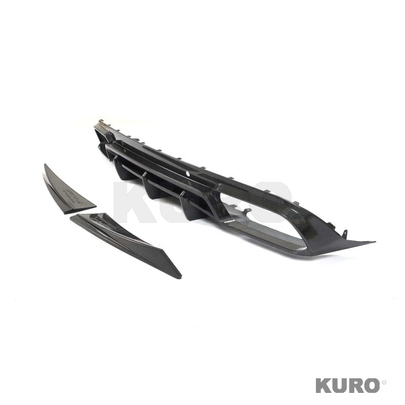 MERCEDES W205 C63 po liftingu coupe/kabriolet 2DR carbon dyfuzor V2 - CT DESIGN