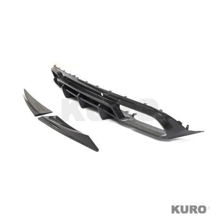 MERCEDES W205 C63 po liftingu coupe/kabriolet 2DR carbon dyfuzor V2 - CT DESIGN