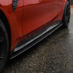 BMW M3 G80/G81 carbon próg boczny REPLACEMENT & przedłużenie - CT DESIGN
