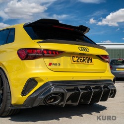 AUDI RS3 8Y sportback 2025+ carbon dyfuzor tylny - V1 - CT DESIGN