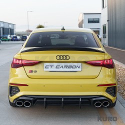AUDI A3/S3/RS3 8Y 2022+ sedan carbon spoiler - CT DESIGN V2