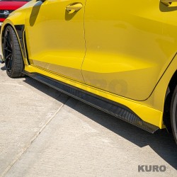 AUDI RS3 8Y 2022+ carbon progi boczne - CT DESIGN V2