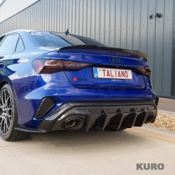AUDI RS3 8Y 2025+ sedan carbon dyfuzor - V1 - CT DESIGN