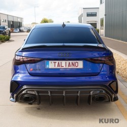 AUDI RS3 8Y 2025+ sedan carbon dyfuzor - V1 - CT DESIGN