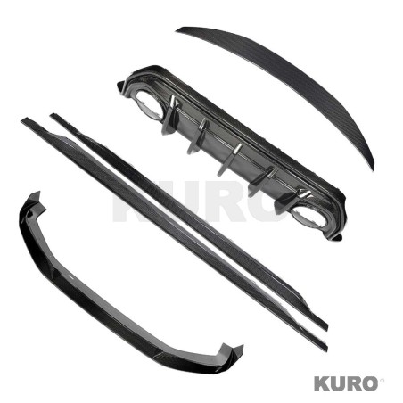 AUDI RS3 8Y 2025+ po liftingu sedan FULL carbon zestaw - CT DESIGN V2