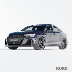 AUDI RS3 8Y 2025+ po liftingu sedan FULL carbon zestaw - CT DESIGN V2
