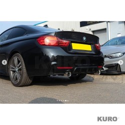 BMW 4 SERIES F33 gloss black pełny zestaw (TWIN EXHAUST) - V1