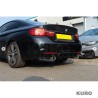 BMW 4 SERIES F33 gloss black pełny zestaw (TWIN EXHAUST) - V1