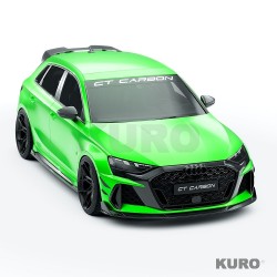 AUDI RS3 8Y 2025+ po liftingu sportback FULL carbon zestaw - CT DESIGN