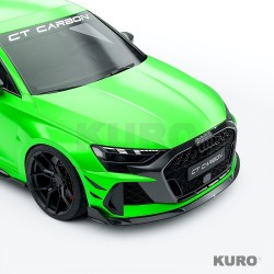 AUDI RS3 8Y 2025+ po liftingu sportback FULL carbon zestaw - CT DESIGN