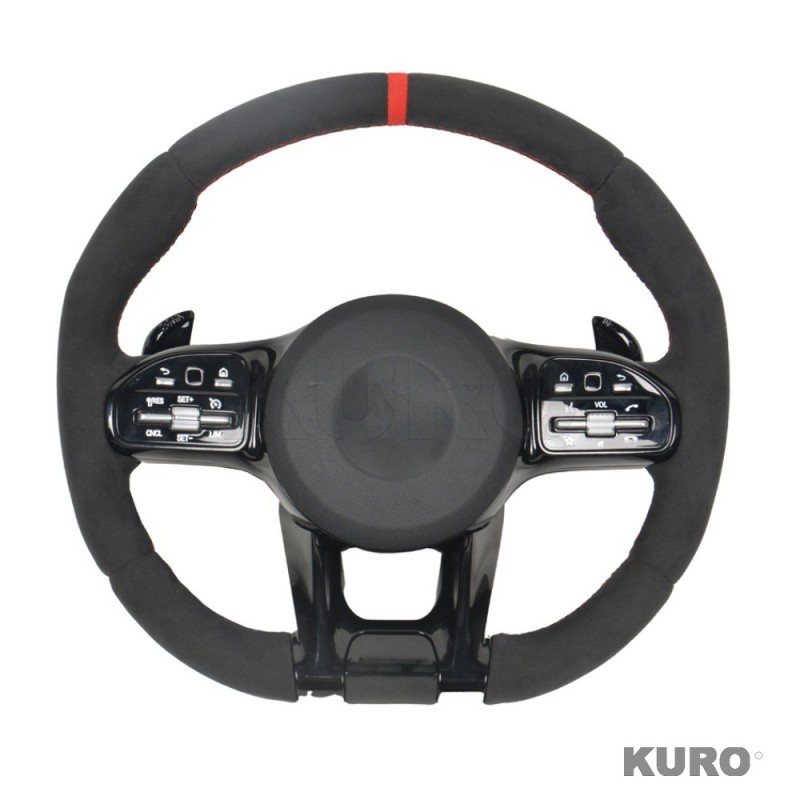 MERCEDES BENZ AMG FULL ALCANTARA CUSTOM kierownica