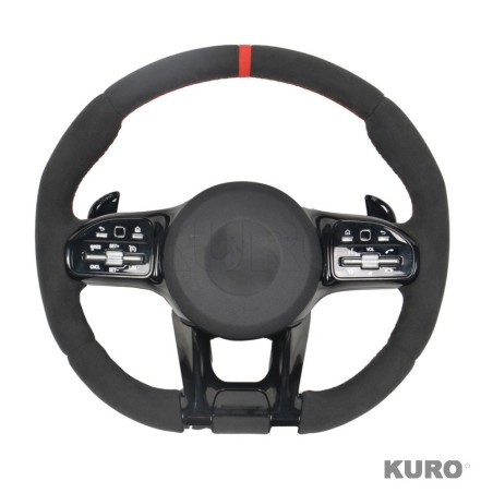 MERCEDES BENZ AMG FULL ALCANTARA CUSTOM kierownica