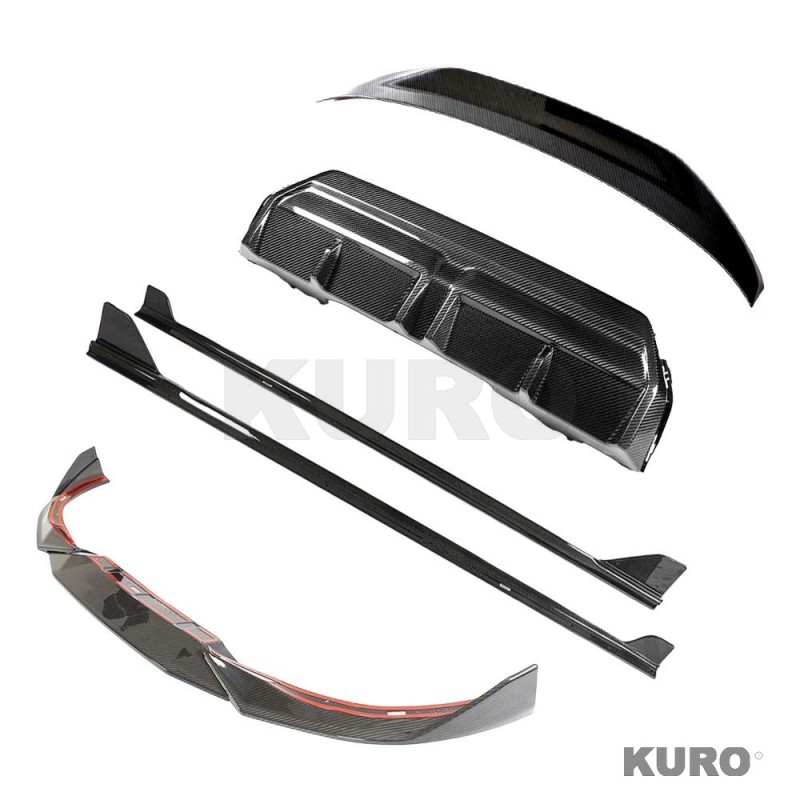 BMW G42 2 SERIES 2022+ FULL carbon zestaw - V4