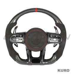 MERCEDES BENZ AMG carbon / ALCANTARA FLAT BOTTOM CUSTOM kierownica