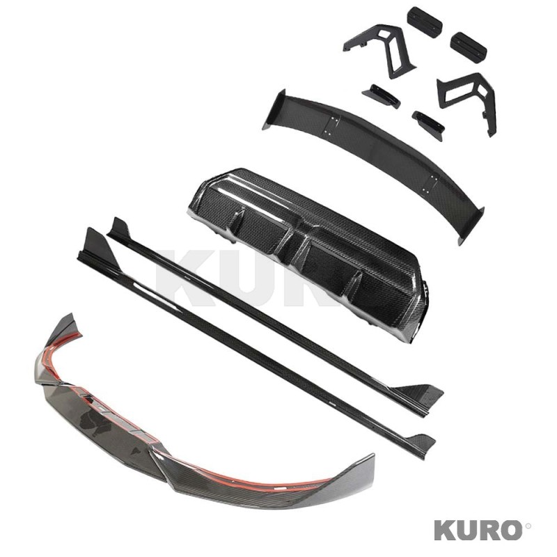 BMW G42 2 SERIES 2022+ FULL carbon zestaw - V3