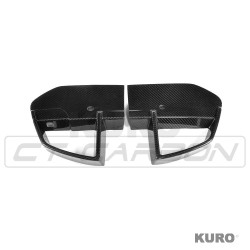 BMW X3 G01 carbon zderzak przedni wlot listwy