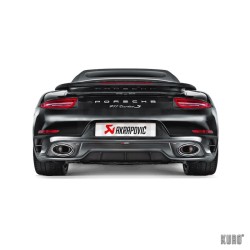 Akrapovič dyfuzor Carbon Porsche 911 Turbo/Turbo S (991)