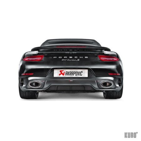 Akrapovič dyfuzor Carbon Porsche 911 Turbo/Turbo S (991)