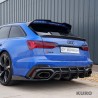 AUDI RS6 C8 2019+ FULL carbon tył END zestaw - CT DESIGN