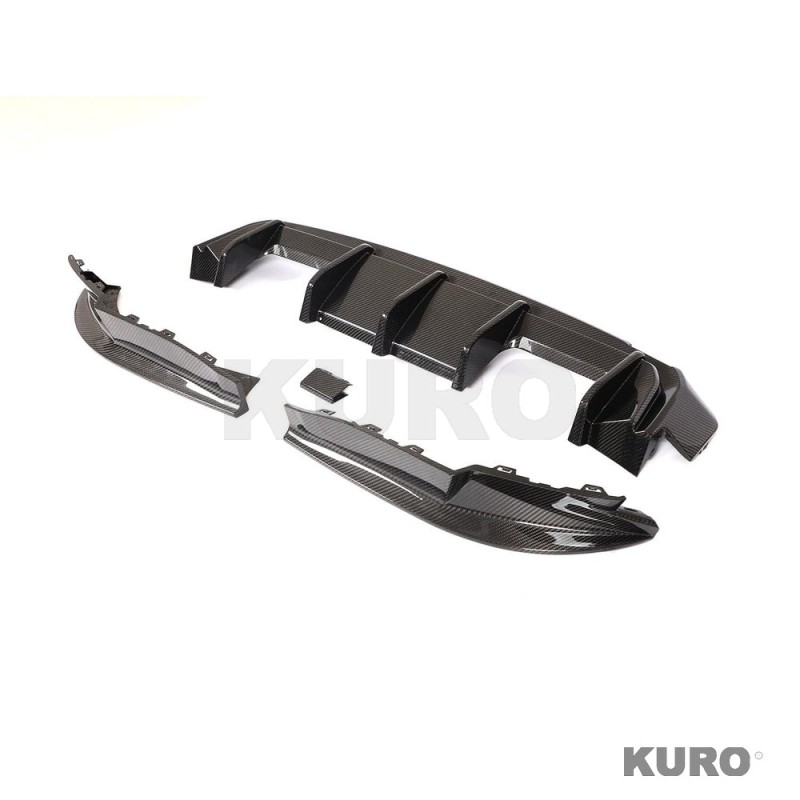 BMW M4 G82/G83 2021+ carbon dyfuzor V1 - CT DESIGN