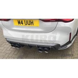 BMW M4 G82/G83 2021+ carbon dyfuzor V1 - CT DESIGN