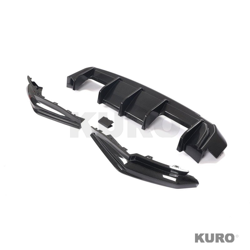 BMW M3 G80/G81 carbon dyfuzor - V1 - CT DESIGN