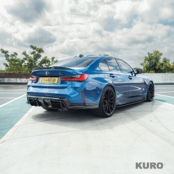 BMW M3 G80/G81 carbon dyfuzor - V1 - CT DESIGN