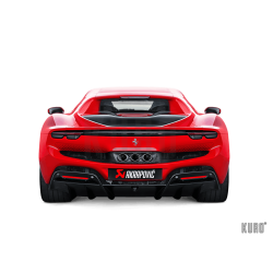 Akrapovič Ferrari 296 GTB Slip-on Race Line Titanium