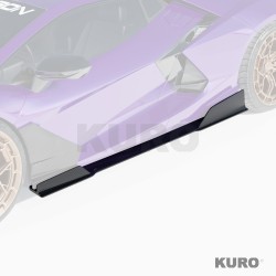 LAMBORGHINI REVUELTO matowy carbon progi boczne - CT DESIGN