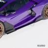 LAMBORGHINI REVUELTO matowy carbon progi boczne - CT DESIGN