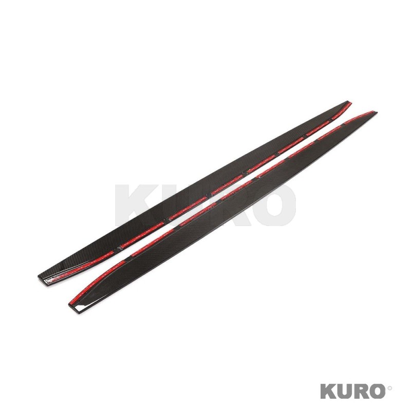 BMW M4 G82/G83 carbon próg boczny przedłużenia V1 - CT DESIGN