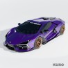 LAMBORGHINI REVUELTO matowy carbon splitter przedni - CT DESIGN