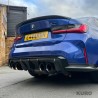 BMW M3/3 SERIES G80/G20 2018+ carbon spoiler - V4