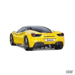 Akrapovič Ferrari 488 GTB/Spider Slip-on Line Titanium