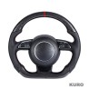 AUDI B8.5 & 8V przed liftingiem carbon / LEATHER FLAT BOTTOM CUSTOM kierownica