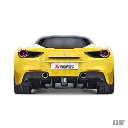 Akrapovič Ferrari 488 GTB/Spider Slip-on Line Titanium