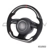 AUDI B8.5 8V przed liftingiem carbon / ALCANTARA FLAT BOTTOM CUSTOM kierownica