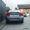 BMW 2 SERIES F22/F23 gloss black TWIN EXHAUST dyfuzor