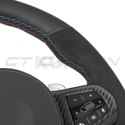 BMW Gxx ALCANTARA/LEATHER FLAT BOTTOM CUSTOM kierownica