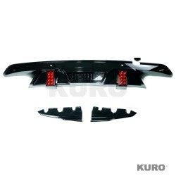 BMW X5M F95 2019+ gloss black LED dyfuzor V2