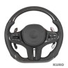 BMW Gxx carbon / LEATHER / FLAT BOTTOM CUSTOM kierownica