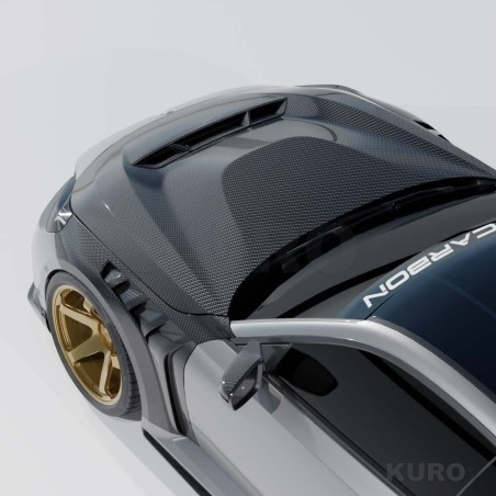 BMW G87 M2 FULL carbon maska i skrzydło/błotnik zestaw - CT DESIGN