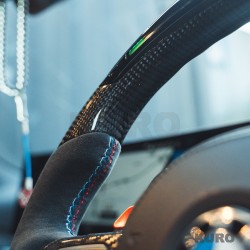 BMW Gxx carbon / ALCANTARA / LED FLAT BOTTOM CUSTOM kierownica
