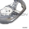 BMW Gxx carbon / ALCANTARA / LED FLAT BOTTOM CUSTOM kierownica