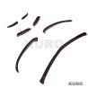 MERCEDES A-CLASS V177 & W177 2018-2022 gloss black splitter & lotki
