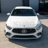 MERCEDES A-CLASS V177 & W177 2018-2022 gloss black splitter & lotki