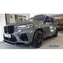 BMW X5M F95 2019-2022 PRE-LCI gloss black zestaw